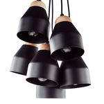 Hängelampe CESTOS Metall Schwarz