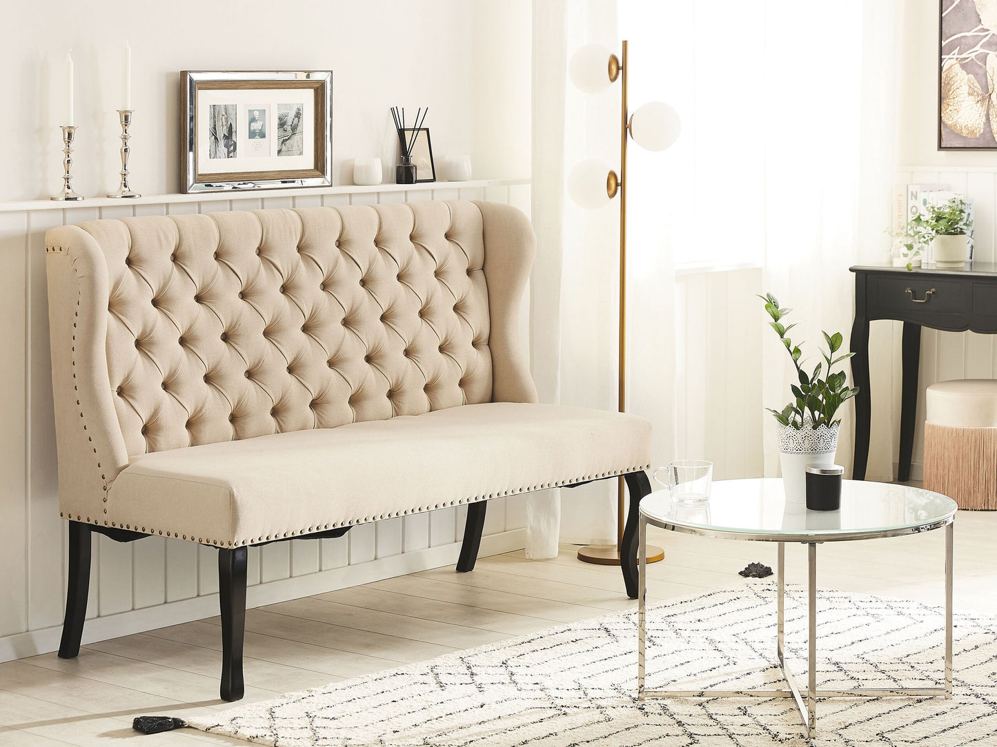 2-Sitzer Küchensofa beige TORSBY