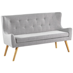 2-Sitzer Küchensofa hellgrau SKIBBY
