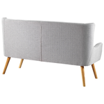 2-Sitzer Küchensofa hellgrau SKIBBY