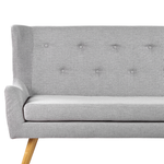 2-Sitzer Küchensofa hellgrau SKIBBY