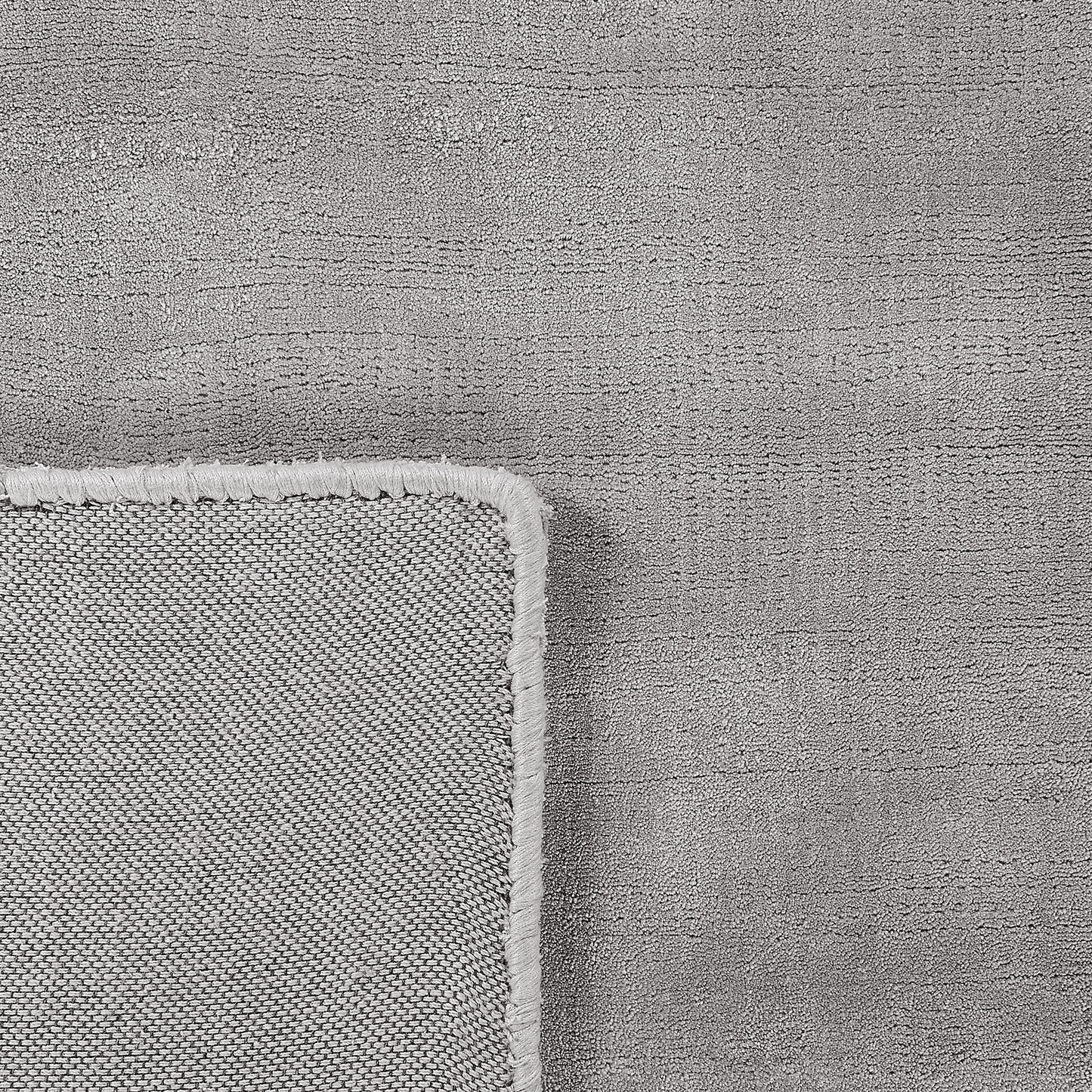 Teppich hellgrau 200 x 200 cm Kurzflor GESI II