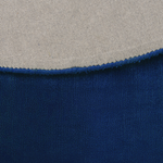 Teppich marineblau ⌀ 140 cm Kurzflor GESI II