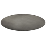 Teppich dunkelgrau ⌀ 140 cm Kurzflor GESI II