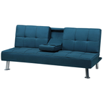 3-Sitzer Schlafsofa blau ROXEN