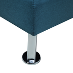 3-Sitzer Schlafsofa blau ROXEN