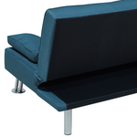 3-Sitzer Schlafsofa blau ROXEN
