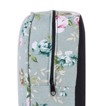 Ohrensessel HAMAR mit Fussstütze Stoff Grün