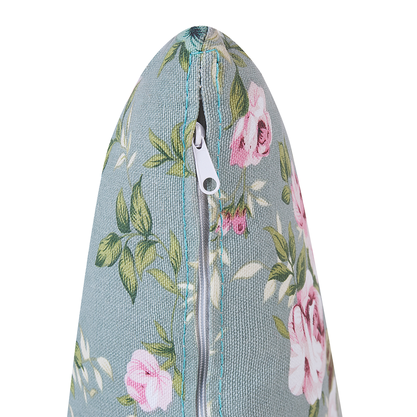 Ohrensessel HAMAR mit Fussstütze Stoff Grün