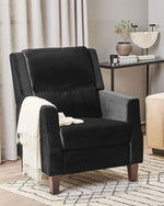 Sessel Samtstoff Schwarz EGERSUND