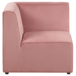Ecksessel Cord rosa LEMVIG