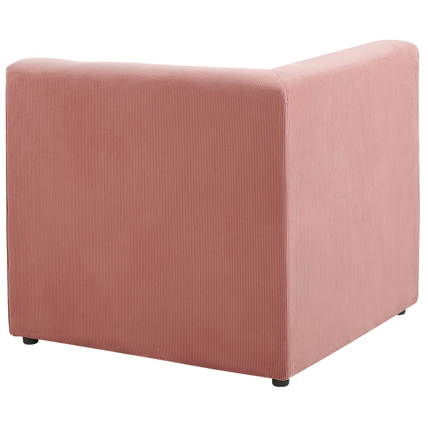 Ecksessel Cord rosa LEMVIG