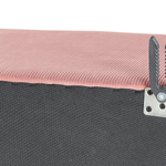 Ecksessel Cord rosa LEMVIG