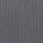 Ottomane Cord grau quadratisch 83 x 83 cm LEMVIG