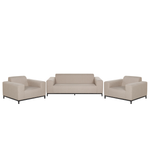 Lounge Set mit Tisch 5-Sitzer ROVIGO Beige