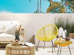 Gartenstuhl ACAPULCO II Polyrattan Gelb