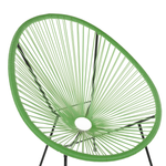 Gartenstuhl ACAPULCO II Polyrattan Grün