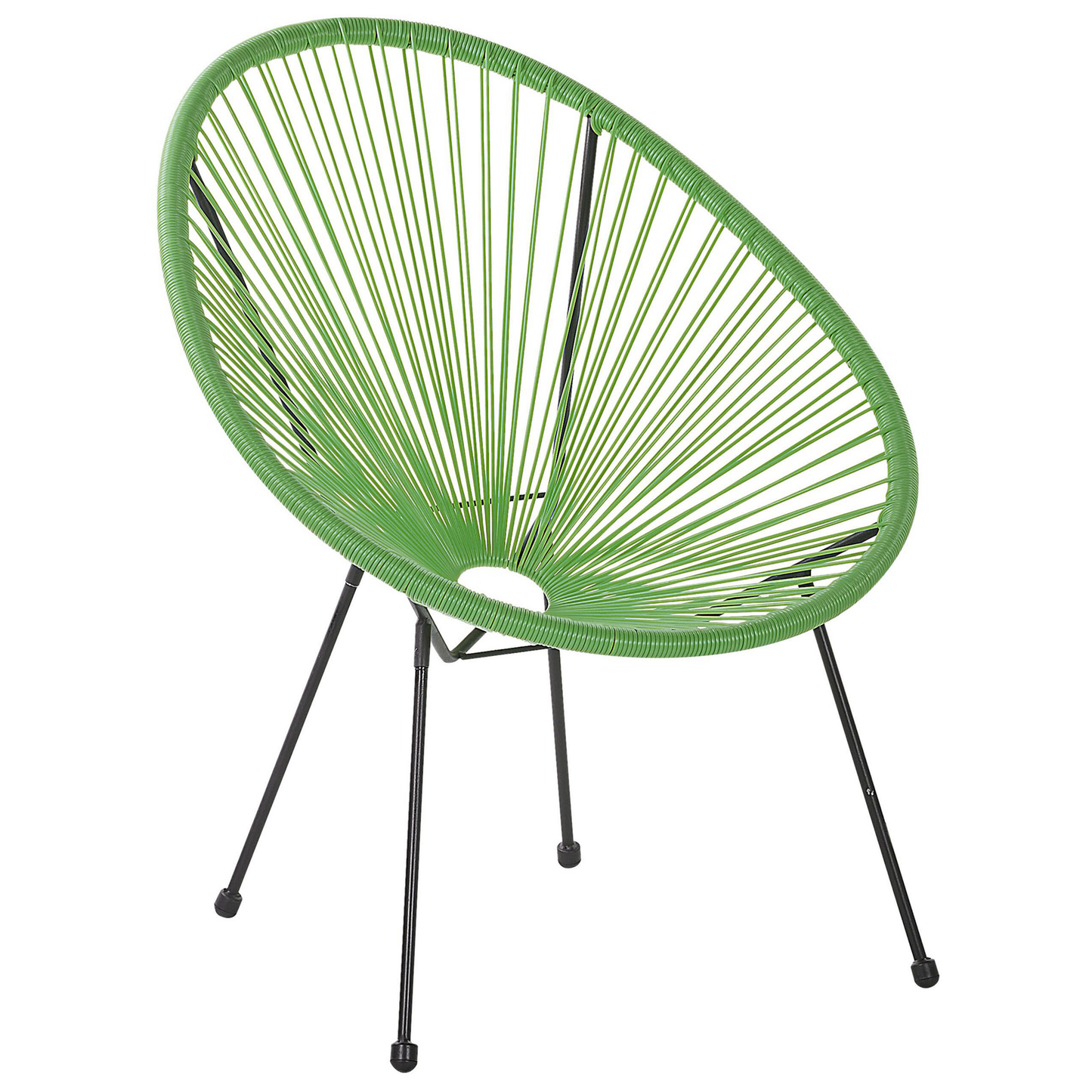 Bistro Set ACAPULCO II Polyrattan Grün