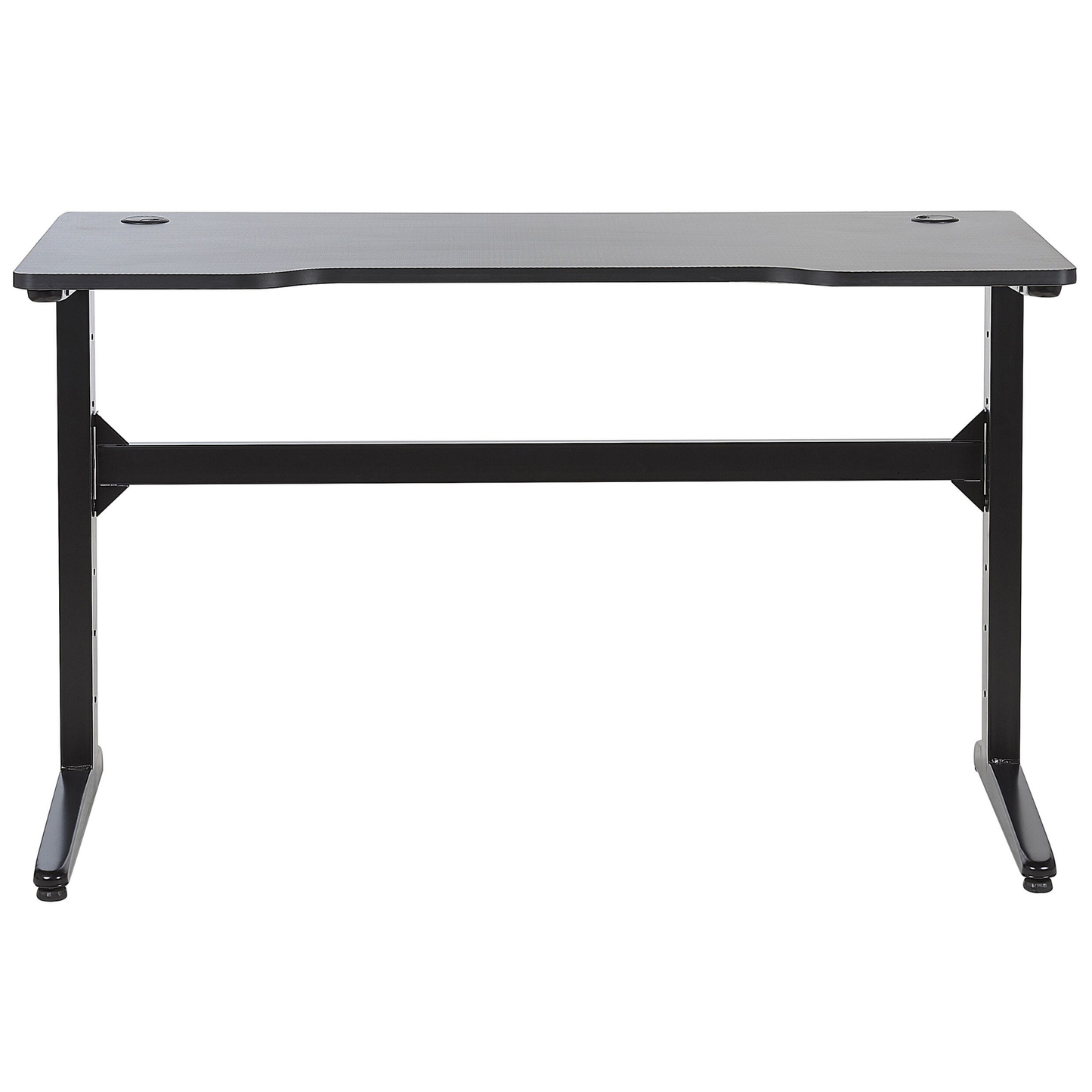Spieltisch schwarz 120 x 60 cm RGB LED-Beleuchtung DEXTER
