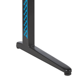 Gaming-Tisch 120 x 60 cm Schwarz DORAN