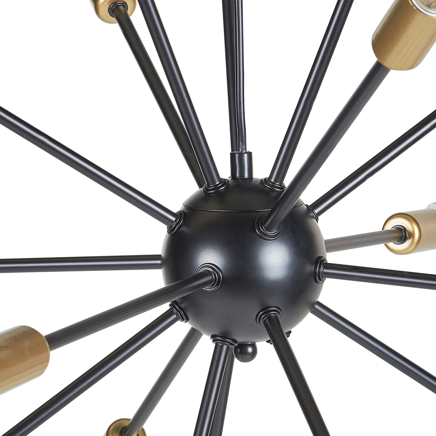 Hängelampe MAGUSE Metall Schwarz / Gold