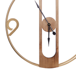 Wanduhr MULHOUSE 50 cm Braun