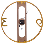 Wanduhr MULHOUSE 50 cm Braun