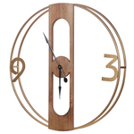 Wanduhr MULHOUSE 50 cm Braun