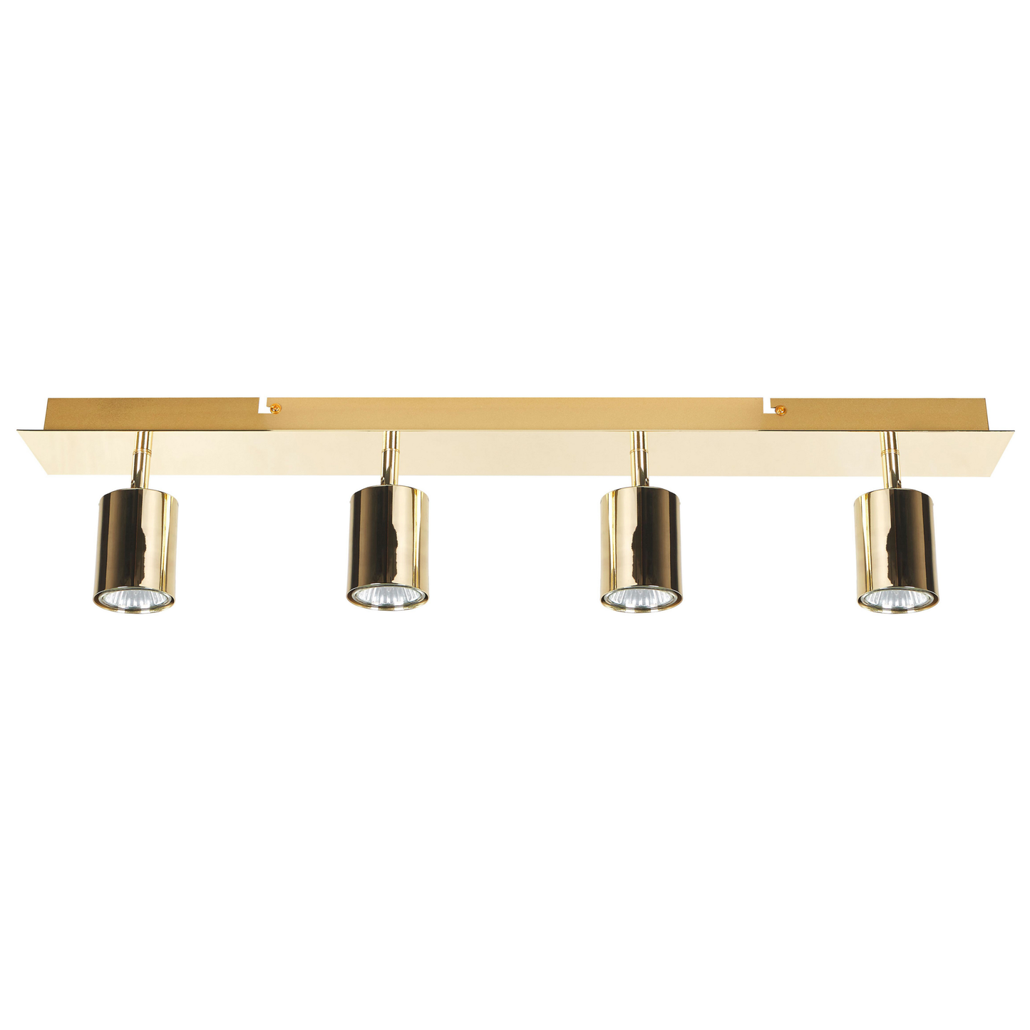 Strahler 4-flammig TIGRIS verstellbar Metall Gold