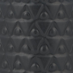 Dekovase ARSIN Steinzeug 39 cm Schwarz