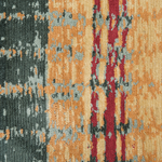 Teppich bunt 140 x 200 cm Kurzflor MARMARIS