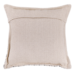 Dekokissen abstraktes Muster beige / schwarz 45 x 45 cm HENTEPE