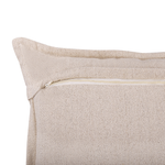 Dekokissen abstraktes Muster beige / schwarz 45 x 45 cm HENTEPE