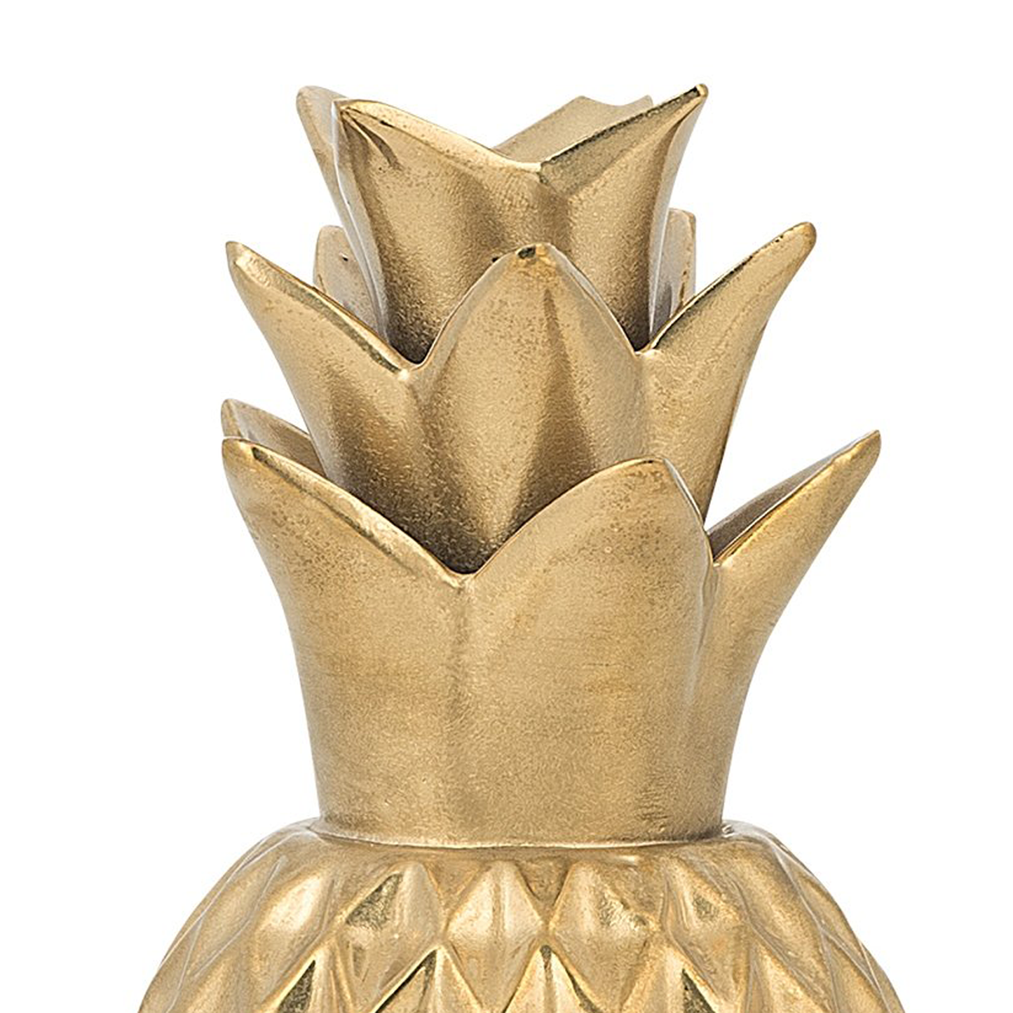 Dekofigur Ananas TYANA Keramik Gold