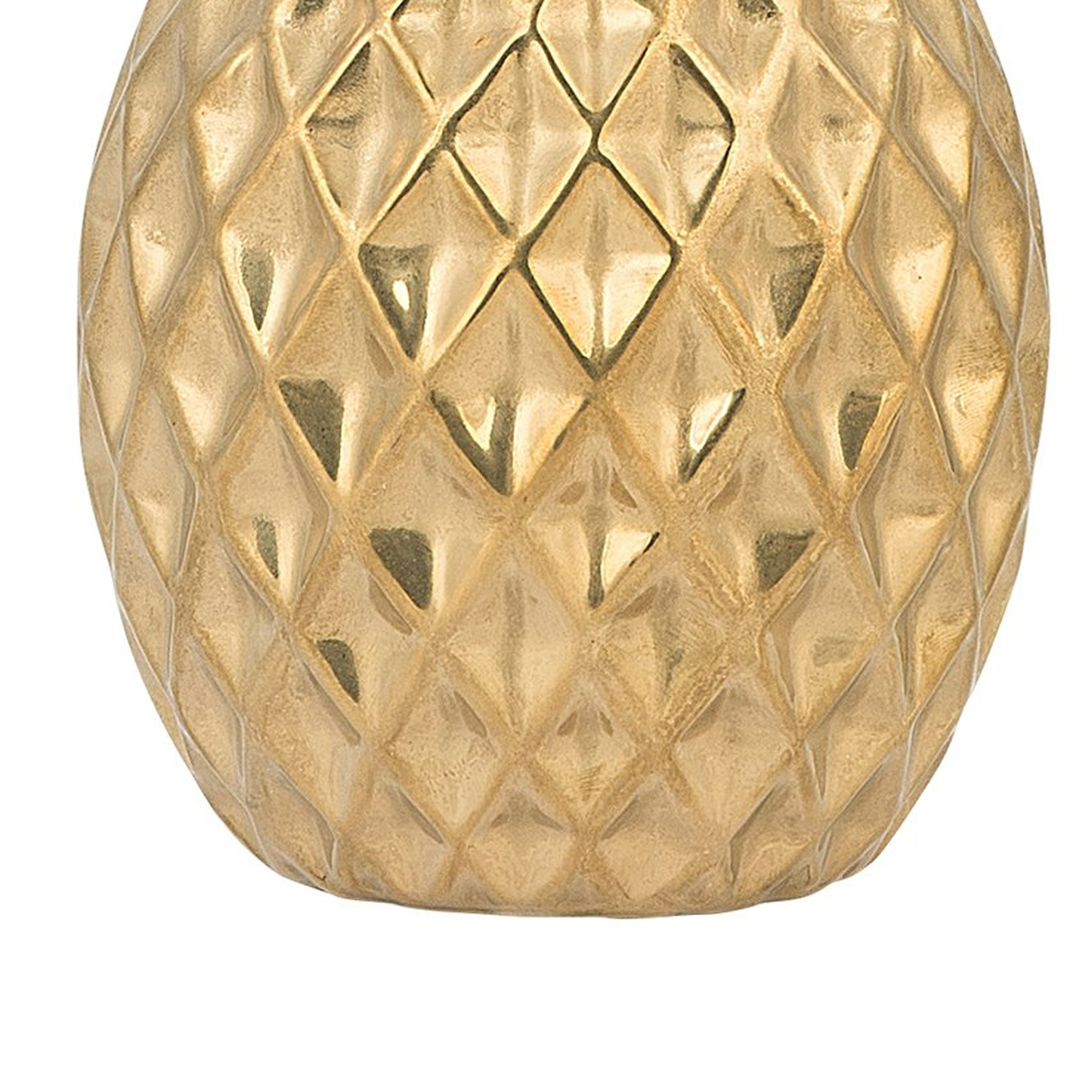 Dekofigur Ananas TYANA Keramik Gold