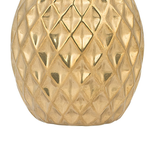 Dekofigur Ananas TYANA Keramik Gold