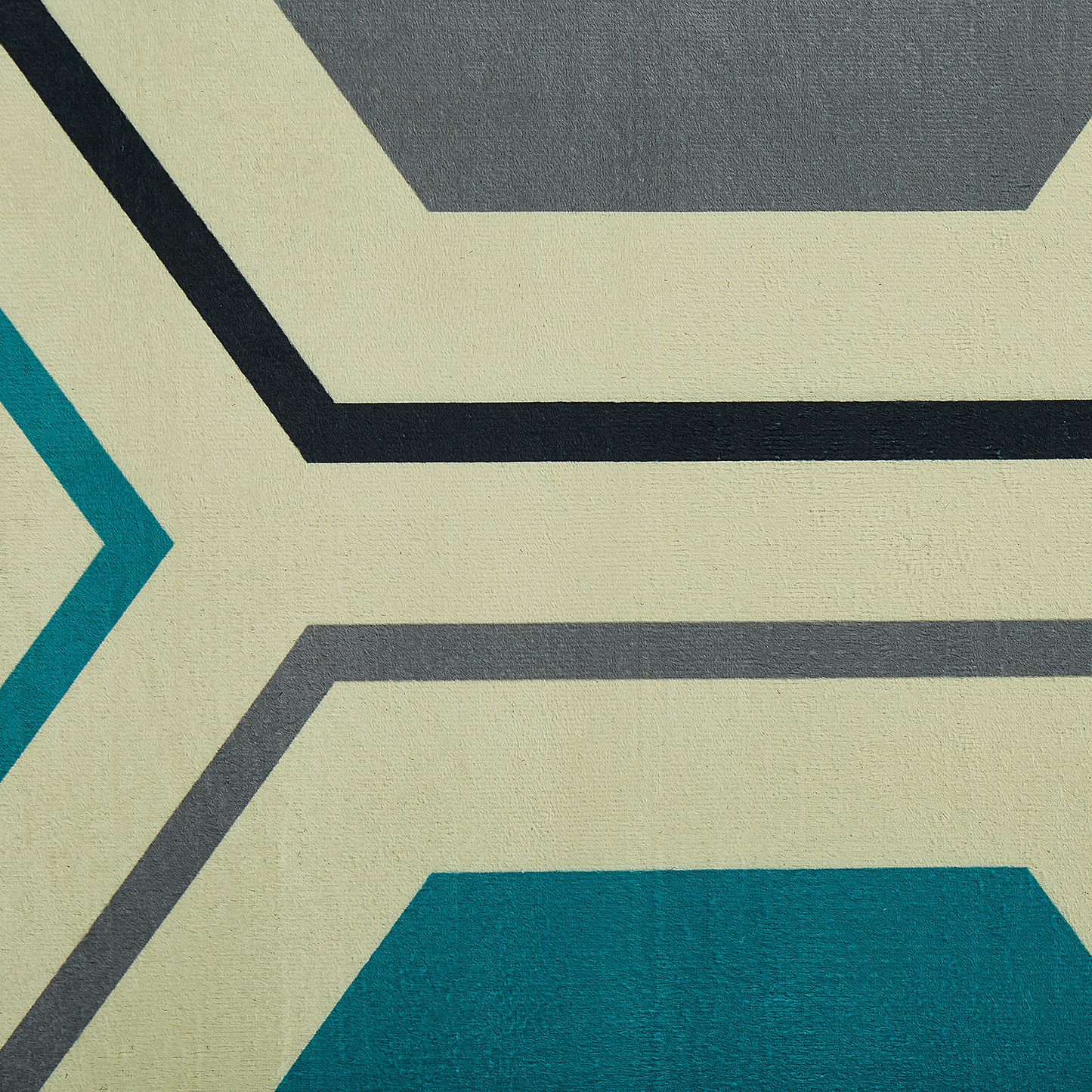 Teppich bunt 140 x 200 cm Kurzflor GIRESUN