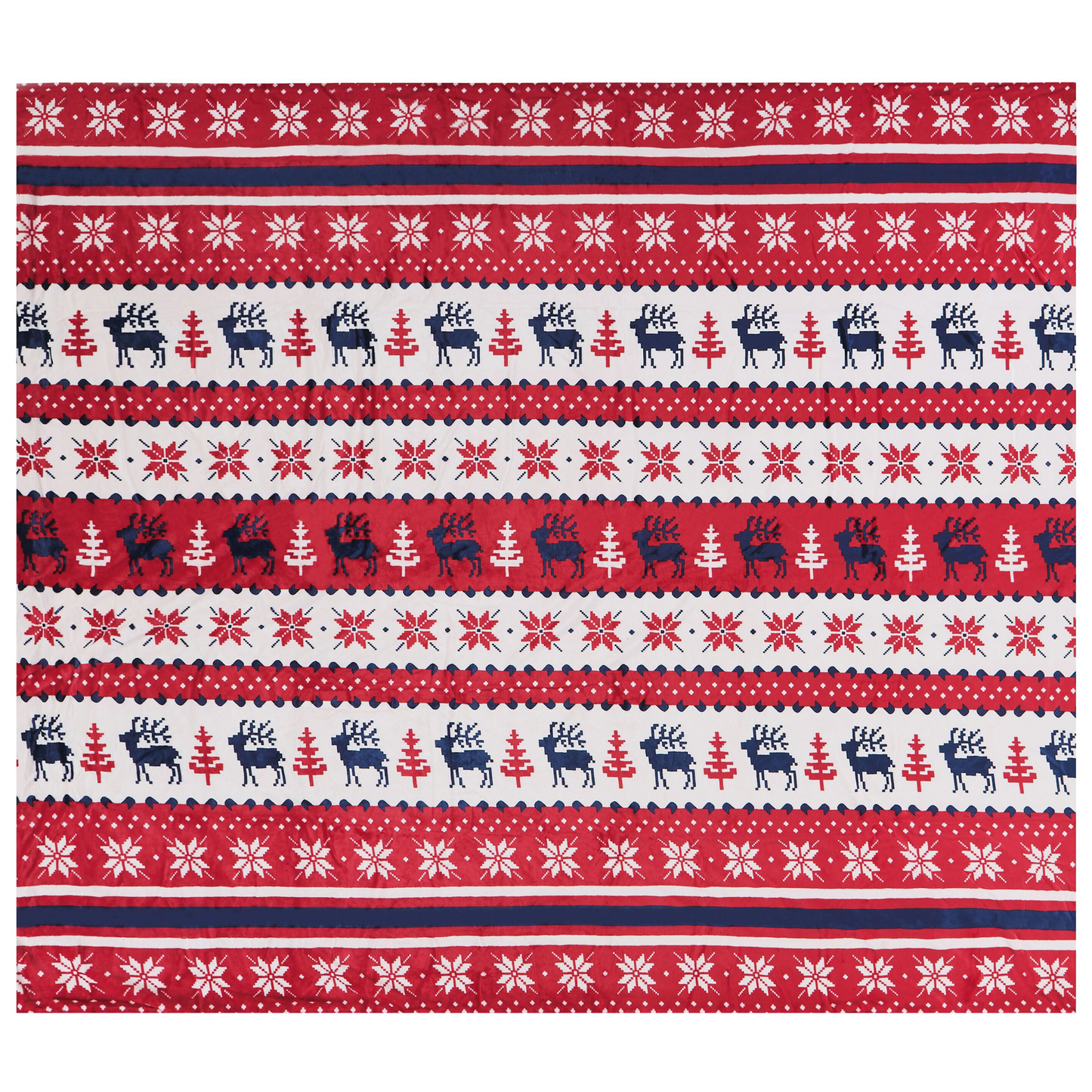 Kuscheldecke REKA 200 x 220 cm Rot