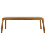 Gartentisch LIVORNO 210 cm 90 cm Akazienholz Braun