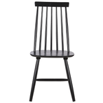 Esszimmerstuhl 2er Set BURBANK Holz Schwarz