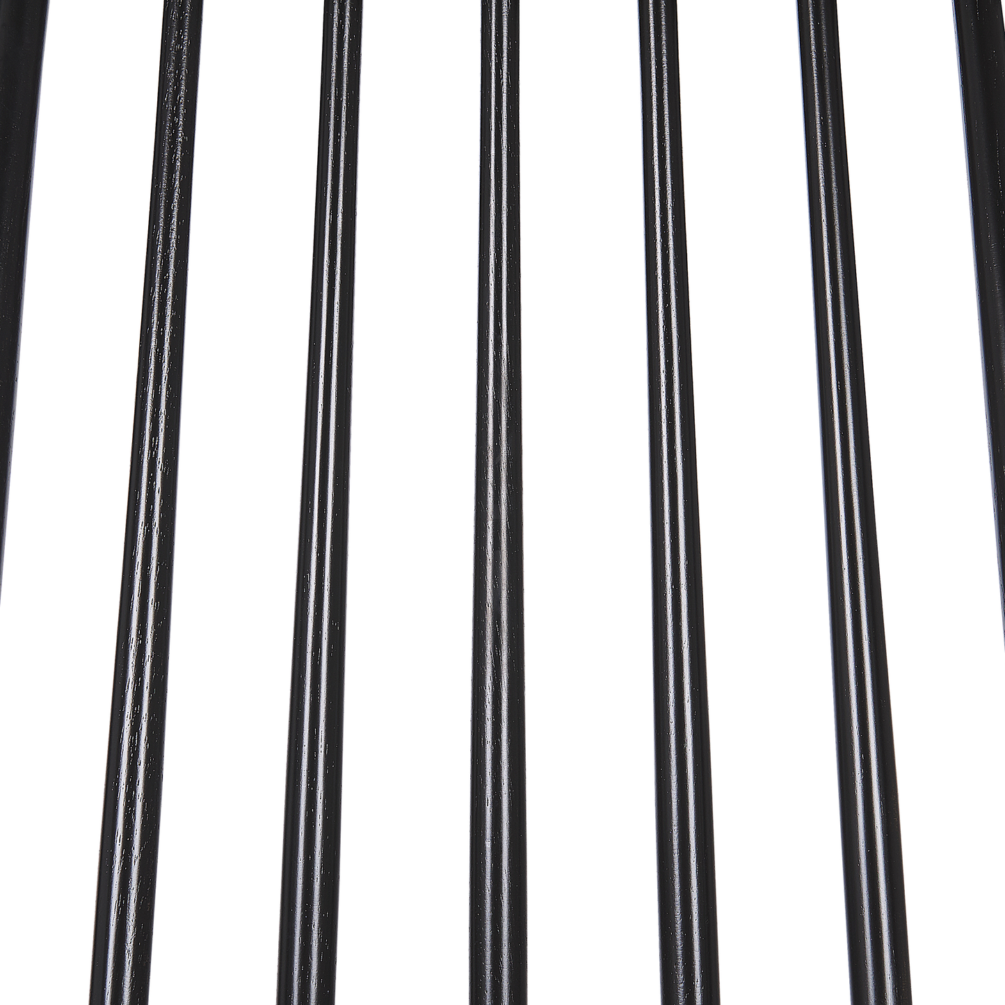 Esszimmerstuhl 2er Set BURBANK Holz Schwarz