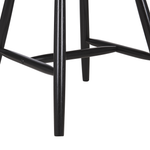 Esszimmerstuhl 2er Set BURBANK Holz Schwarz