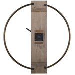 Wanduhr CASITAS 47 cm Holz Gold