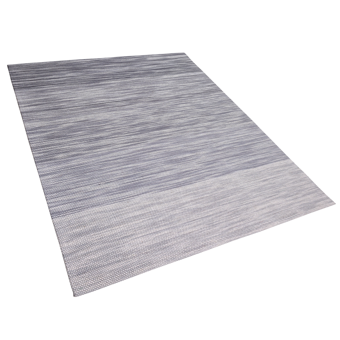 Teppich Wolle grau 160 x 230 cm Kurzflor KAPAKLI