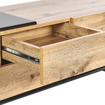 TV-Möbel FIORA Braun / Schwarz