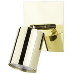 Strahler 2er Set TIGRIS verstellbar Metall Gold