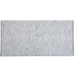 Teppich Wolle grau-beige 80 x 150 cm Kurzflor EDREMIT