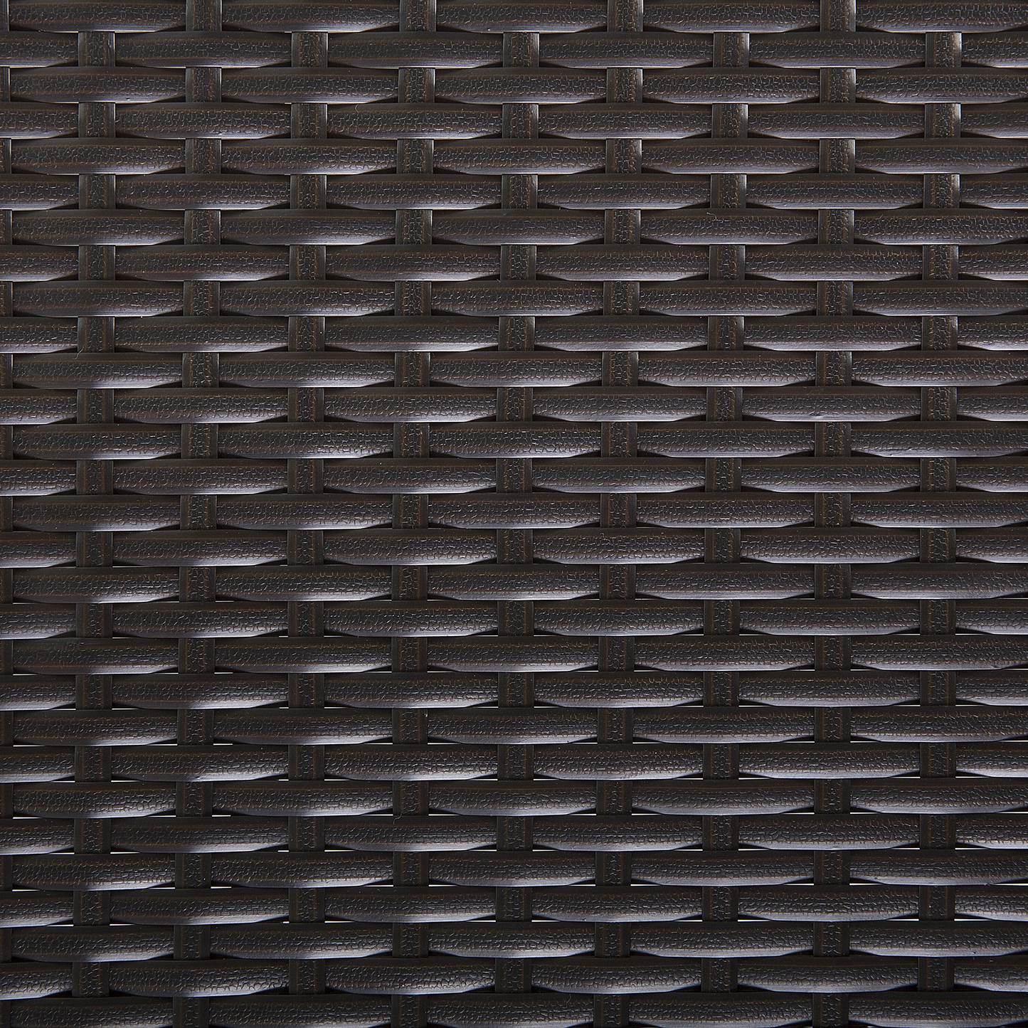 Gartentisch ITALY 220 cm 100 cm Glas Dunkelbraun