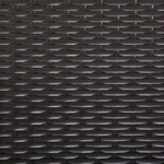 Gartentisch ITALY 220 cm 100 cm Glas Dunkelbraun