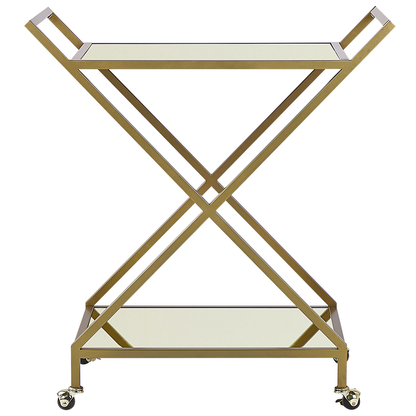 Servierwagen IVERA Metall Gold